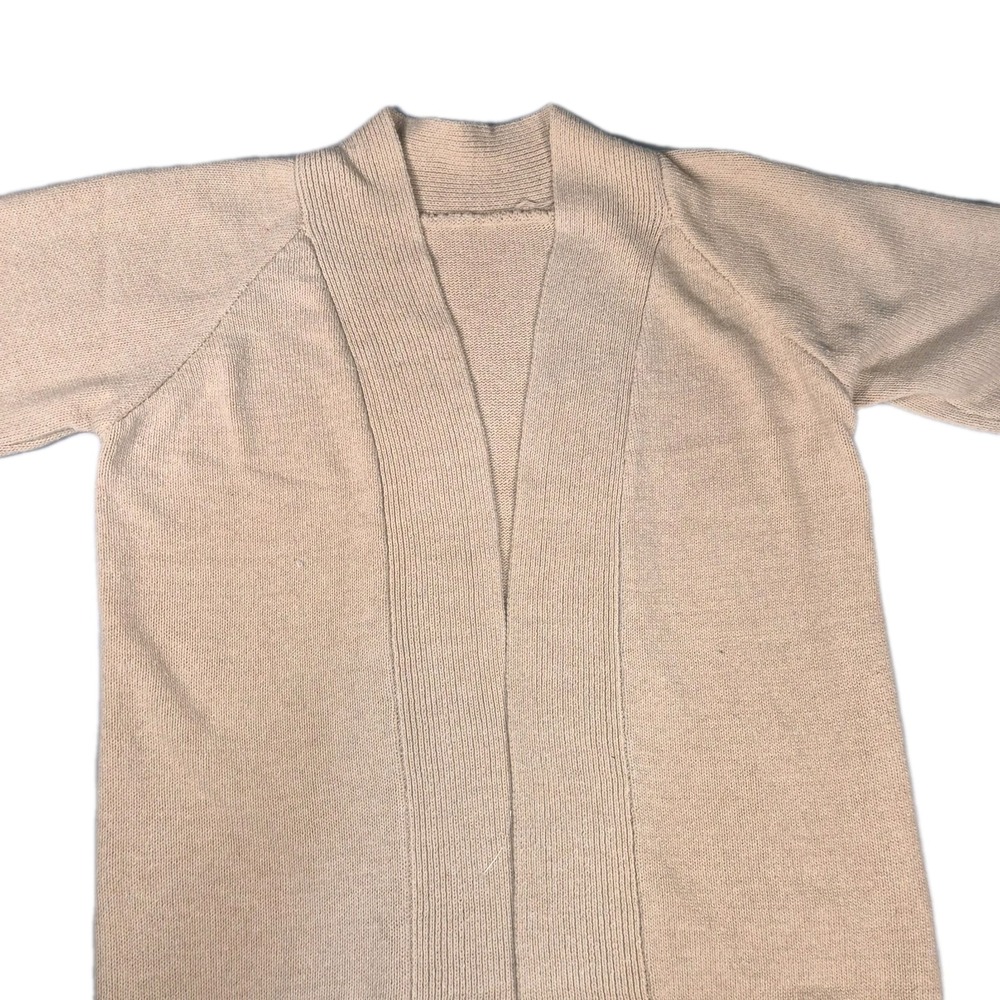NWT Justin & Taylor Women's One Sz Fits All Nude Color Cardigan Spring/Fall